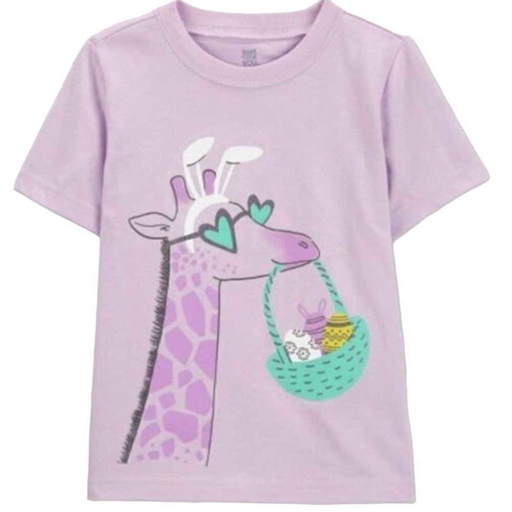 Carter's Just One You® Toddler Girls' Giraffe T-Shirt - Purple 18M/ 3T/4T